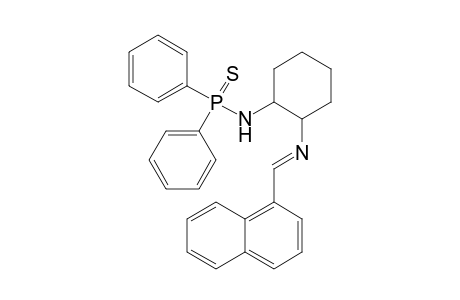 1-N-(1-Naphthylmethylene)amino-2-N'-(diphenylthioxophosphino)aminocyclohexane