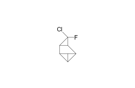 7-endo-Fluoro-7-exo-chloro-tetracyclo(4.1.0.0/2,4/.0/3,5/)heptane