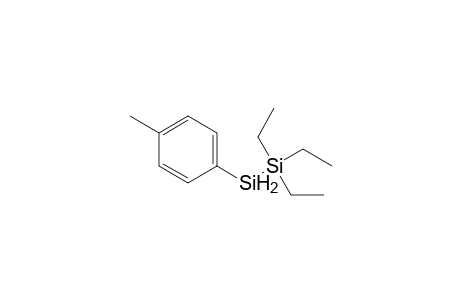 1,1,1-Triethyl-2-(p-tolyl)disilane