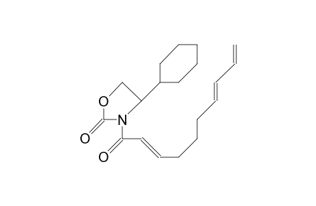 (4S)-3-([E,E]-2,7,9-Decatrienoyl)-4-cyclohexyl-2-oxazolidinone
