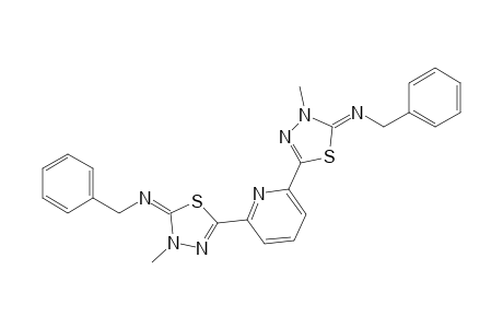 2,2'-(2,6-Pyridodiyl)bis[4,5-dihydro-5-(benzylimino)-4-methyl-1,3,4-thiadiazole]