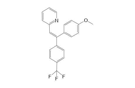 (Z)-2-(2-(4-Methoxyphenyl)-2-(4-(trifluoromethyl)phenyl)vinyl)pyridine
