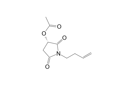 (3S)-3-Acetoxy-1-(3-buten-1-yl)pyrrolidine-2,5-dione
