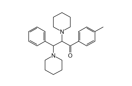 2,3-DIPIPERIDINO-4'-METHYL-3-PHENYLPROPIOPHENONE