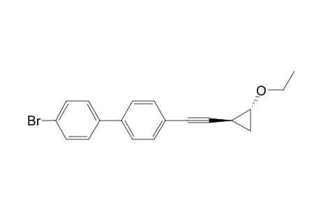 4'-Bromo-4-[2-(trans-2-ethoxycyclopropyl)ethynyl]biphenyl