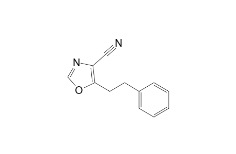5-(2-Phenylethyl)-4-cyanooxazole