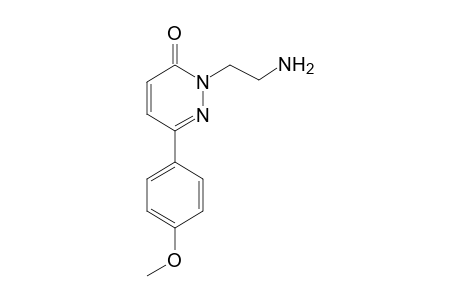 2-(2-aminoethyl)-6-(4-methoxyphenyl)-2,3-dihydropyridazin-3-one