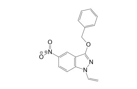 3-Benzyloxy-5-nitro-1-vinyl-1H-indazole