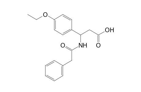 3-(4-Ethoxyphenyl)-3-(2-phenylethanoylamino)propanoic acid