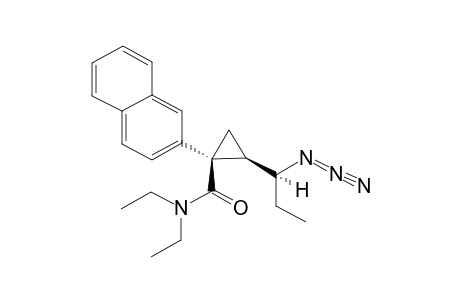 (1S,2R)-1-(2-NAPHTHYL)-2-[(S)-1-AZIDOPROPYL]-N,N-DIETHYLCYCLOPROPANECARBOXAMIDE