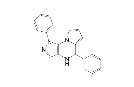1,5-Diphenyl-4,5-dihydro-1H-pyrazolo[4,3-e]pyrrolo[1,2-a]-pyrazine