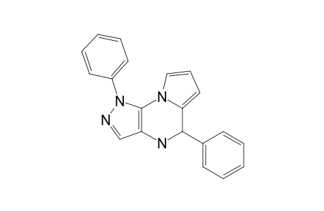 1,5-Diphenyl-4,5-dihydro-1H-pyrazolo[4,3-e]pyrrolo[1,2-a]-pyrazine