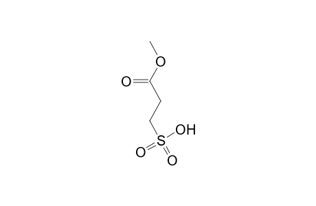 Propanoic acid, 3-sulfo-, 1-methyl ester