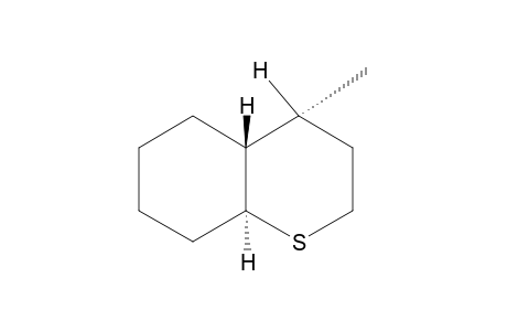 trans-HEXAHYDRO-4a-METHYLTHIOCHROMAN