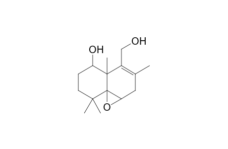 8-(Hydroxymethyl)-4,4,7,8a-tetramethyl-4a,5-epoxy-octahydronaphthalene-1-ol