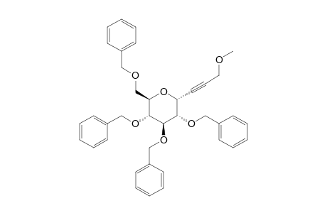 D-glycero-L-gulo-Nonitol, 2,6-anhydro-7,7,8,8-tetradehydro-7,8-dideoxy-9-O-methyl-1,3,4,5-tetrakis-O-(phenylmethyl)-