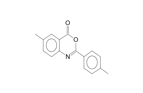 2-(4-methylphenyl)-4-oxo-6-methyl-4H-benzo[d](1,3-oxazine)