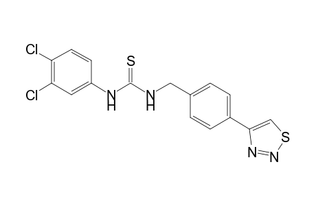 1-(3,4-dichlorophenyl)-3-[p-(1,2,3-thiadiazol-4-yl)benzyl]-2-thiourea
