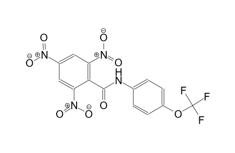 2,4,6-trinitro-N-[4-(trifluoromethoxy)phenyl]benzamide