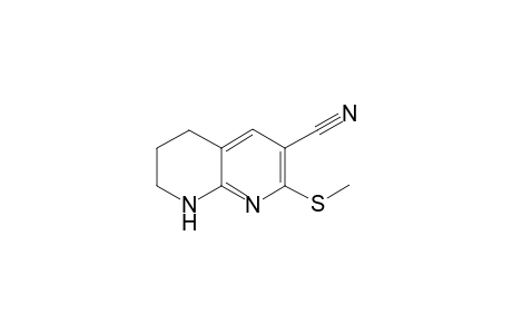 1,8-Naphthiridine-3-carbonitrile, 5,6,7,8-tetrahydro-2-methylthio-