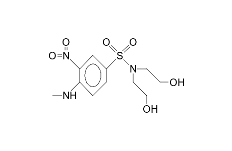4-Methylamino-N,N-bis(2-hydroxy-ethyl)-3-nitro-benzenesulfonamide