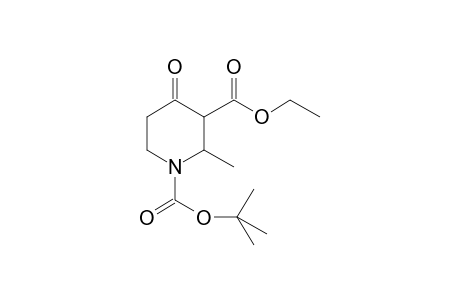 1-(1,1-Dimethylethyl) 3-ethyl 2-methyl-4-oxopiperidine-1,3-dicarboxylate
