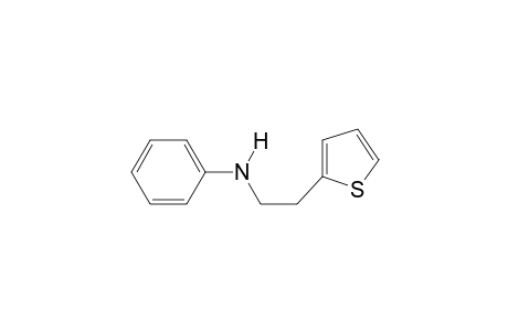N-[2-(Thiophen-2-yl)ethyl]aniline