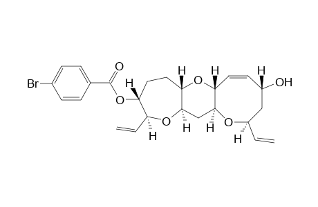 (2S*,3R*,5aS*,13aR*,12aS*,6aR*,7Z,10S*,11R*)-3-[(4-Bromobenzoyl)oxy]-2,11-divinyl-10-hydroxy-2,3,4,5,5a,6a,10,11,12a,13,13a-dodecahydro-1,6,12-trioxacyclohepta[4,5]benzo[1,2]cyclooctene