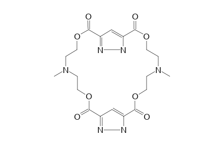 6,18-DIMETHYL-25(26),27(28)-H,H-3,9,15,21-TETRAOXA-6,18,25,26,27,28-HEXAAZATRICYClE[21.2.1.2-11,13]-OCTACOSA-1(26),13(28