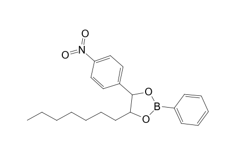 5-Heptyl-4-(4"-nitrophenyl)-2-phenyl-1,3-dioxa-2-boracyclopentane