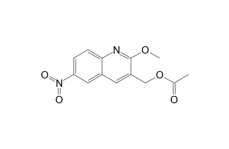3-Acetoxymethyl-2-methoxy-6-nitroquinoline
