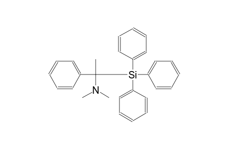 N,N-dimethyl-1-phenyl-1-(triphenylsilyl)ethanamine