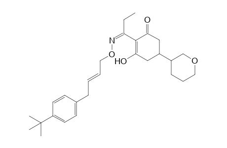 2-Cyclohexen-1-one, 2-[1-[[[4-[4-(1,1-dimethylethyl)phenyl]-2-butenyl]oxy]imino]propyl]-3-hydroxy-5-(tetrahydro-2H-pyran-3-yl)-