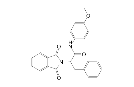 2-(1,3-dioxo-1,3-dihydro-2H-isoindol-2-yl)-N-(4-methoxyphenyl)-3-phenylpropanamide