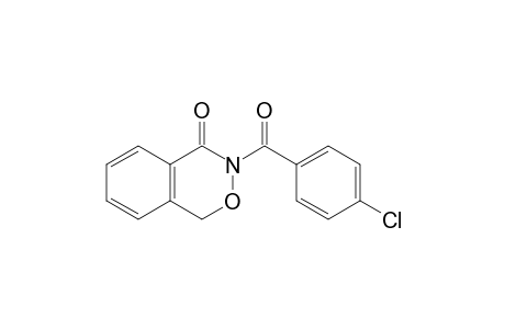 3-(p-chlorobenzoyl)-1H-2,3-benzoxazin-4(3H)-one