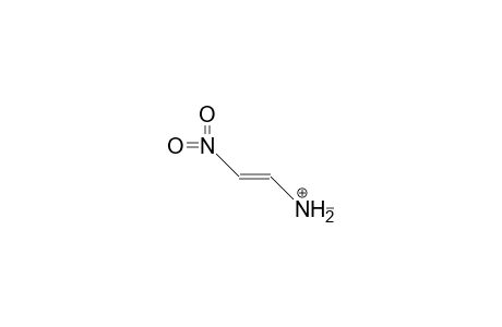 1-Methylamino-2-nitro-ethylene cation