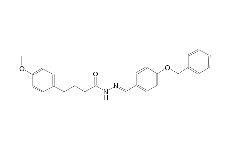 benzenebutanoic acid, 4-methoxy-, 2-[(E)-[4-(phenylmethoxy)phenyl]methylidene]hydrazide