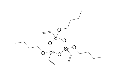 2,4,6-Tributoxy-2,4,6-trivinyl-1,3,5,2,4,6-trioxatrisilinane