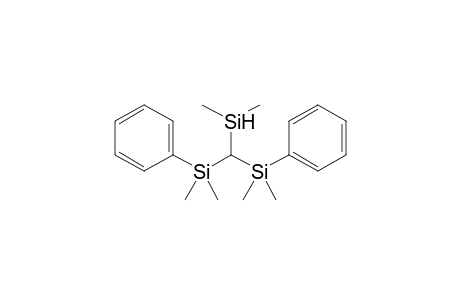(Dimethylsilyl)bis(dimethylphenylsilyl)methane