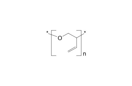 Polymer from butadiene monoxide