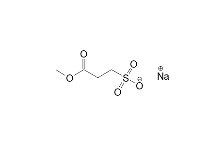 Propanoic acid, 3-sulfo-, 1-methyl ester, sodium salt