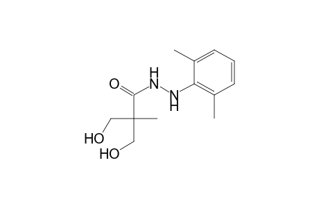 N'-(2,6-dimethylphenyl)-3-hydroxy-2-(hydroxymethyl)-2-methylpropanehydrazide