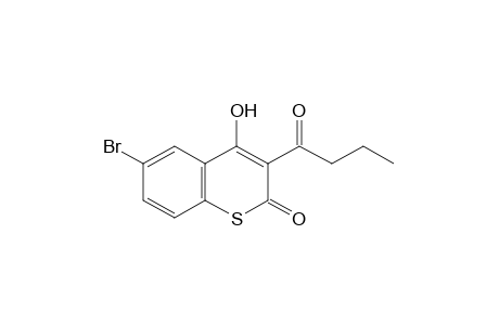 6-BROMO-3-BUTYRYL-4-HYDROXY-1-THIOCOUMARIN