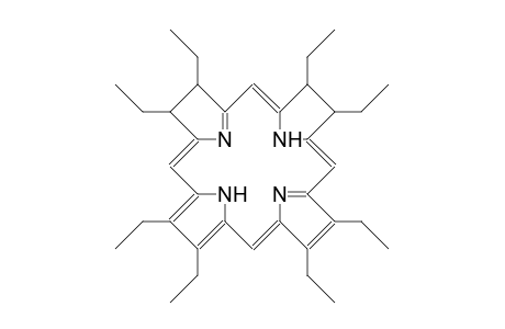 trans, cis,trans-2,3,7,8,12,13,17,18-Octaethyl-isobacteriochlorin