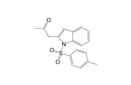 1-{1-[(4-Methylphenyl)sulfonyl]-1H-indol-2-yl}acetone