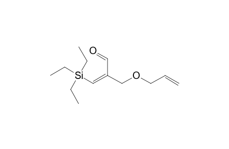 (Z)-1-Triethylsilyl-2-formyl-4-oxa-1,6-heptadiene