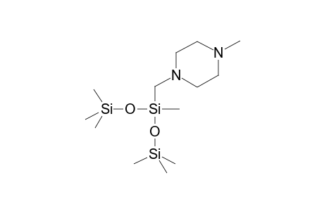 METHYLBIS(TRIMETHYLSILYLOXY)(N-METHYLPIPERAZINOMETHYL)SILANE