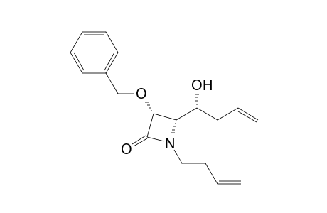 (3R,4S)-1-but-3-enyl-4-[(1R)-1-hydroxybut-3-enyl]-3-phenylmethoxy-2-azetidinone