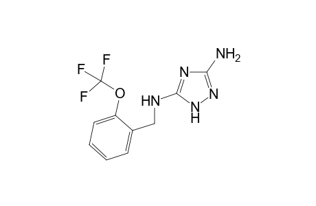 1H-1,2,4-Triazol-3-amine, 5-(2-trifluoromethoxybenzylamino)-