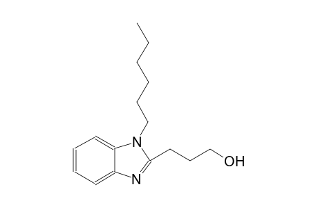 1H-benzimidazole-2-propanol, 1-hexyl-